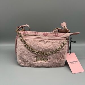 Juicy couture double trouble crossbody purse